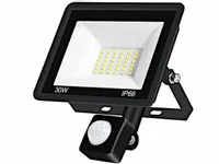 Lampa Halogen Zewnętrzny na Garaż 30W IP65 +Czujka