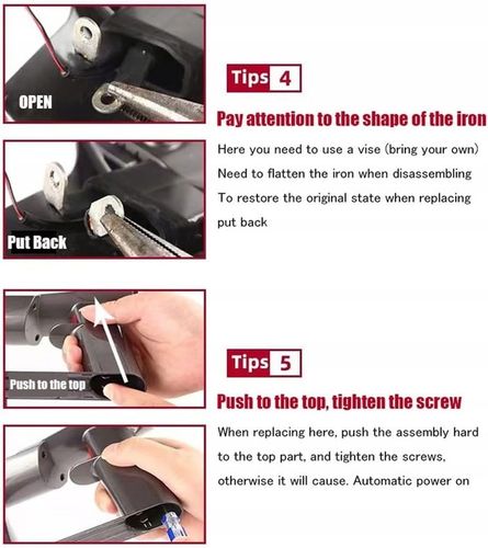WZMOCNIONY PRZYCISK WŁĄCZNIK SPUST DO DYSON V10 V11 SV12 SV14 + ŚRUBOKRĘT na Arena.pl