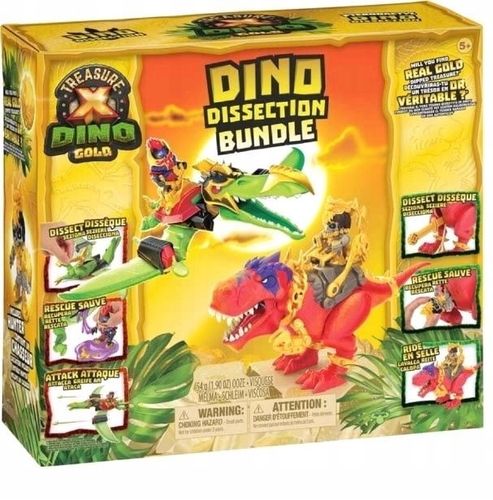 TREASURE X DINO GOLD DINOZAUR T-REX i PTERODAKTYL na Arena.pl