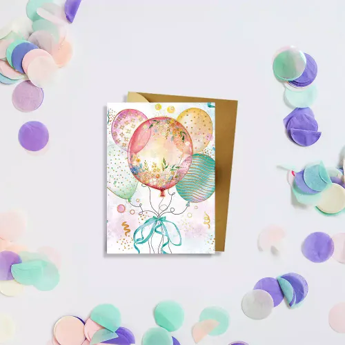 Mini Karnet B8 Bukiet Balonów Ii na Arena.pl