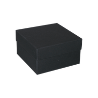 Opakowanie 120 x 120 x 70 mm - czarny, karton ozdobny