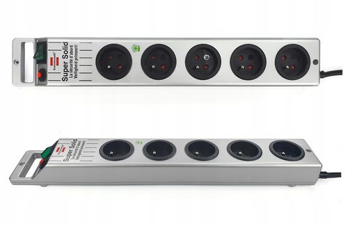 Przedłużacz Listwa Zasilająca Srebrna 5 Gniazd Kabel 2,5m BRENNENSTUHL na Arena.pl