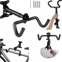 WIESZAK NA ROWER UCHWYT NA ROWER NA ŚCIANĘ HAKI REGULOWANY SKŁADANY + Hak