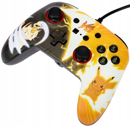 Gamepad Kontroler do Nintendo Switch PowerA Enhanced Pikachu vs Meowth na Arena.pl