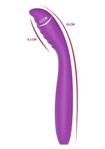 she.e.o tapping g-spot vibrator silikonowy 10 trybow ładowalny na Arena.pl