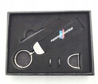 M-POWER BMW BRELOK samochodowy do kluczy M-performance + pudełko na prezent