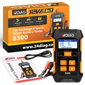 TESTER DO AKUMULATORÓW PROSTOWNIK B300 3w1 12V 5A