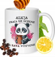 Kubek Dla Alicji Koleżanki Przyjaciółki Prezent Z Nadrukiem Biały 330Ml