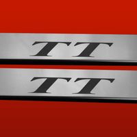 Listwa progowa AUDI TT MK1 8N Stal nierdzewna 304 połysk 2szt