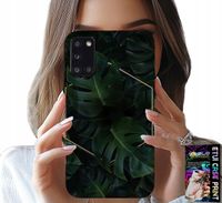 ETUI DO SAMSUNG GALAXY A31 - ELEGANCKIE LIŚCIE MODNE WZORY NA CASE