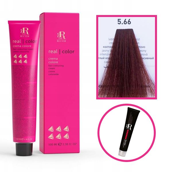 RR Line Farba do włosów 5,66 - 100ml zdjęcie 1