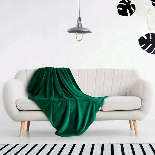 GRUBY CIEPŁY MIĘKKI KOC NA ŁÓŻKO 160x200 NARZUTA PLED SOFT RÓŻNE KOLORY na Arena.pl