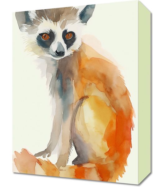 Obraz 30x40cm Lemurek zdjęcie 1