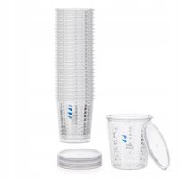 25x KUBEK LAKIERNICZY Z PODZIAŁKĄ 680ml + 3P