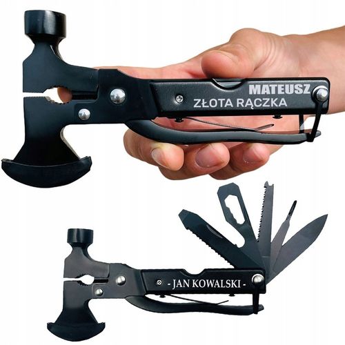 MULTITOOL 17w1 Z GRAWEREM prezent dla faceta męża dziadka na 18-99 na Arena.pl