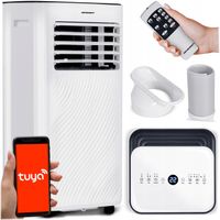 KLIMATYZATOR PRZENOŚNY 2,6kW 30m2 OSUSZACZ 24l/24h WiFi BERDSEN 9000 BTU