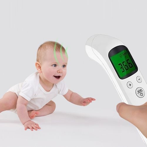 TERMOMETR BEZDOTYKOWY NA PODCZERWIEŃ ELEKTRONICZNY DOKŁADNY 1s na Arena.pl