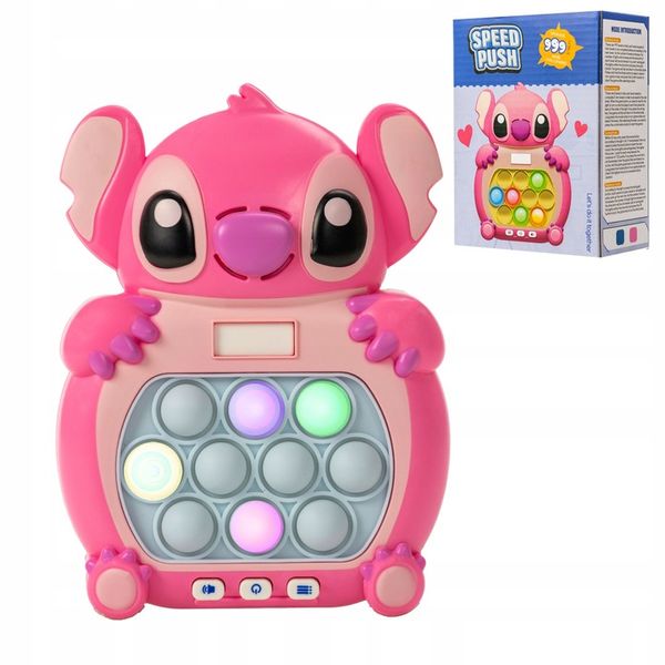 PLECAK 7L SZKOLNY PRZEDSZKOLNY LILO STICH różowy DO przedszkola dla dzieci zdjęcie 6