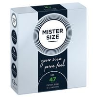 condoms 47 mm 3 pieces mister.size