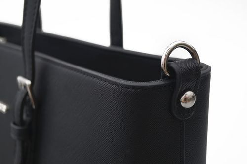 FLORA&CO torebka damska klasyczna sztywna z paskiem  na ramię V048 c.taupe na Arena.pl