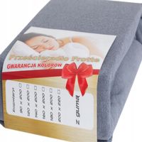 Prześcieradło FROTTE - BAWEŁNA - LUX z Gumką 160x200 POLSKIE