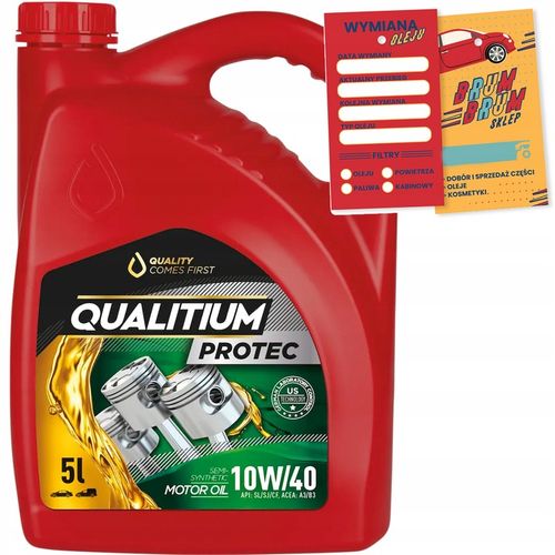 OLEJ QUALITIUM PROTEC 10W40 5L SL/SJ/CF A3/B3 VW505.00 na Arena.pl