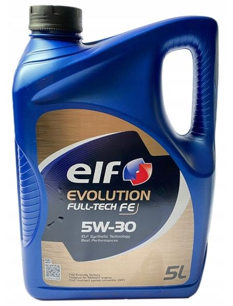OLEJ ELF EVOLUTION FULL-TECH FE 5W30 5L +GRATIS zdjęcie 1