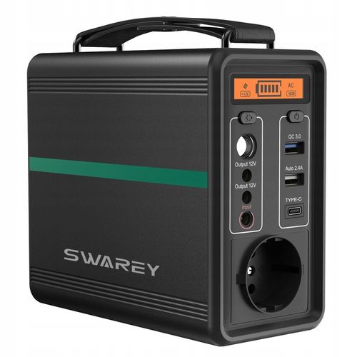 POWER BANK SWAREY GENERATOR SOLAR 52000 mAh Type-c / QC3.0 /USB+100W SOLAR na Arena.pl