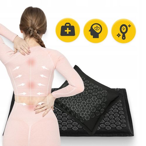 4FIZJO MATA DO AKUPRESURY Z KOLCAMI + PODUSZKA na Arena.pl