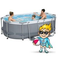 basen ogrodowy stelażowy 305 x 200 x 84 cm 10w1 bestway 5614a