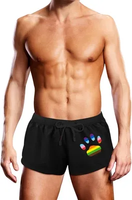 prowler paw l czarne kąpielowki bokserki z motywem pride, rozmiar l na Arena.pl