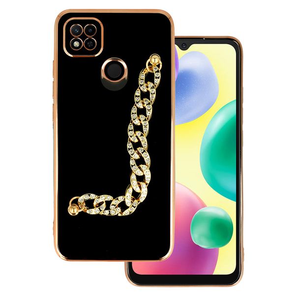Trend Case do Xiaomi Redmi 10A wzór 4 czarny zdjęcie 1