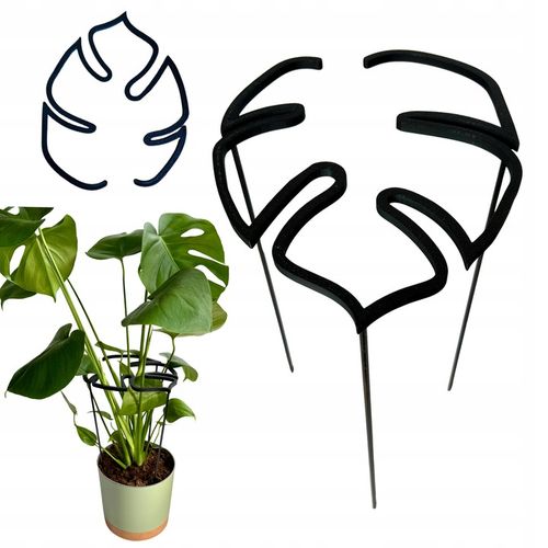 Podpora Roślin Kwiatów Obejma Pierścieniowa Podpórka RING MONSTERA L na Arena.pl