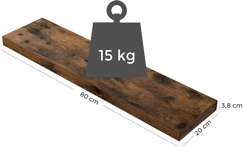 Półka 80cm - LWS28BX zdjęcie 3