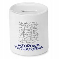 Dla Tatuażysty Prezent Skarbonka Wzorowa Z Nadrukiem Ze Zdjęciem