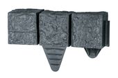 Palisada GRANIT 27 cm antracytowa