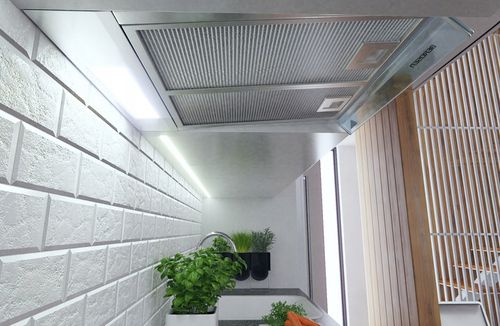 OKAP PODSZAFKOWY KUCHENNY 50cm BERDSEN BIAŁY 10A na Arena.pl