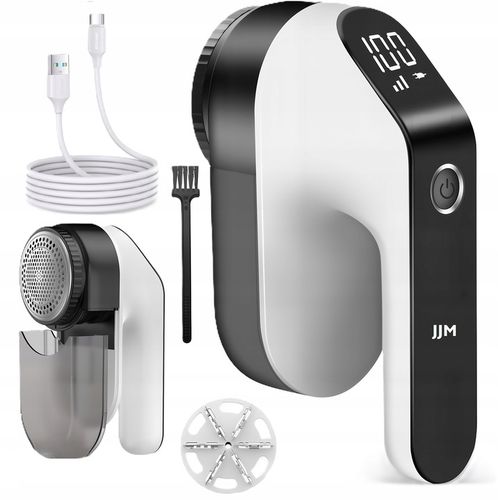 Golarka Maszynka JJM do ubrań akumulatorowa na zmechacenia kulki USB na Arena.pl