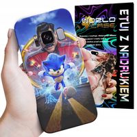 ETUI CASE DO SAMSUNG S8 - SONIC SONIK WZORY Z BAJEK MARIO PLECKI