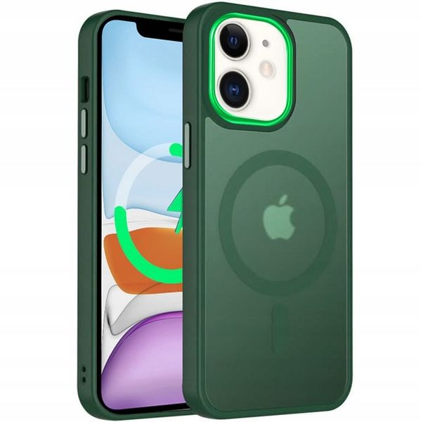 Etui Do iPhone 11 +Szkło 9H WZMACNIANE 360° Matt Case Do Magsafe zdjęcie 5