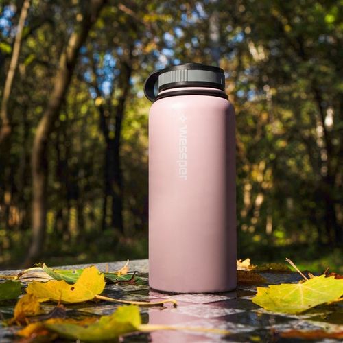 Kubek Termiczny Termos na Herbatę Bidon Butelka Termiczna Stalowa 1l na Arena.pl