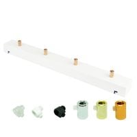 Podsufitka Sufitowa PROSTOKĄTNA 50cm BIAŁA 4 OTWORY