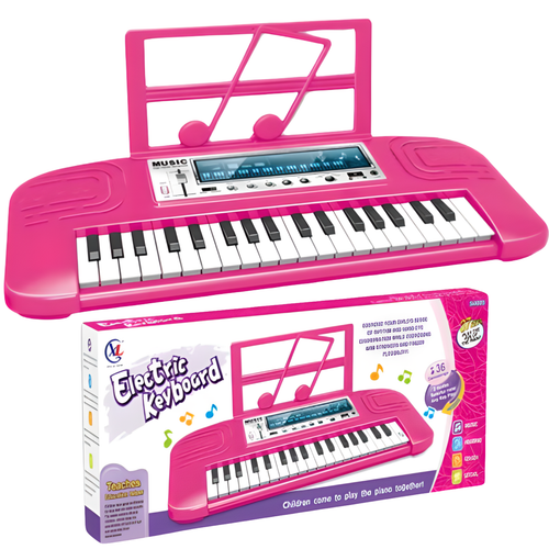 Elektryczne Organki Pianinko Keyboard Zestaw Muzyczny Instrument Dla Dzieci na Arena.pl