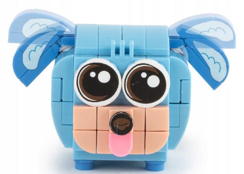 KLOCKI SNAPETS PIES NIEBIESKI KIDEA na Arena.pl