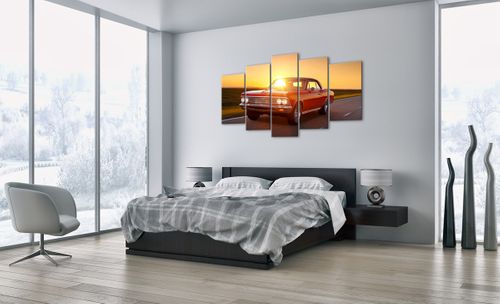 Obraz Na Płótnie - Samochód Szosa  - 160X85 Cm - Ea160X85-3702 na Arena.pl