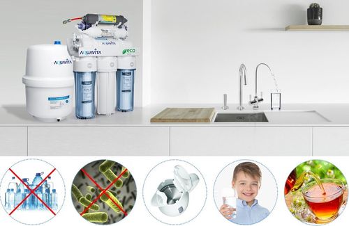 RO8 FILTR DO WODY OSMOZA JONIZATOR STRUKTURYZATOR AQUA VITA REDOX MINERAŁY na Arena.pl