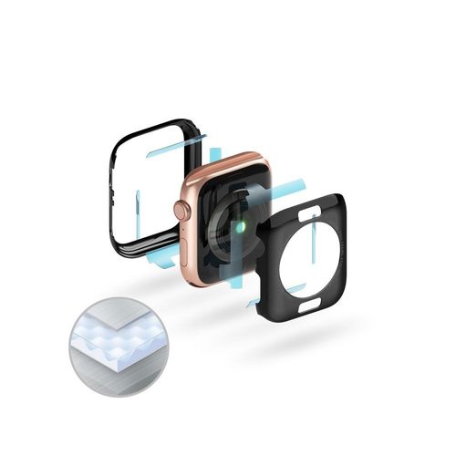 RINGKE FULL FRAME APPLE WATCH 4/5 (44MM) BLACK na Arena.pl