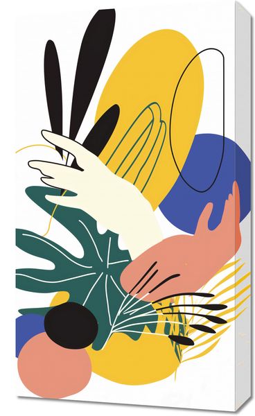 Obraz 40x70cm Dotyk Tropików zdjęcie 1