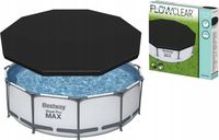 Plandeka do basenu ze stelażem - rozmiar 305 cm #58036