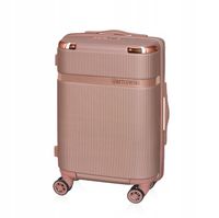 BETLEWSKI Walizka podróżna na bagaż kompaktowa wygodne kółka uchwyt